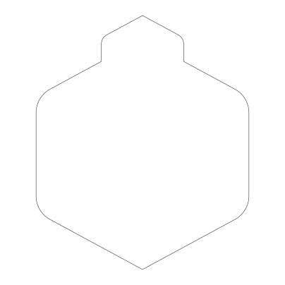 کد44: 6ضلعی یک کنج شکل